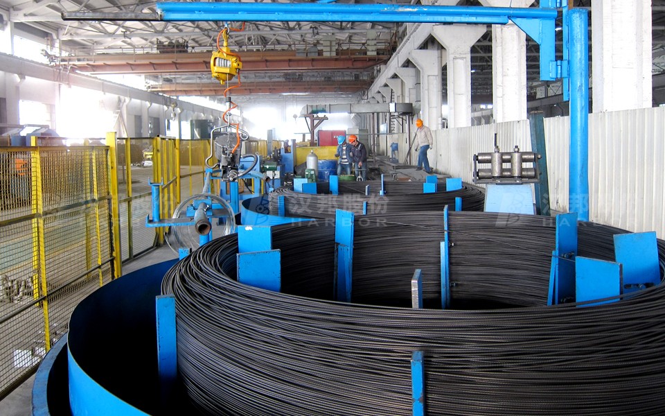 PC steel wire production unit